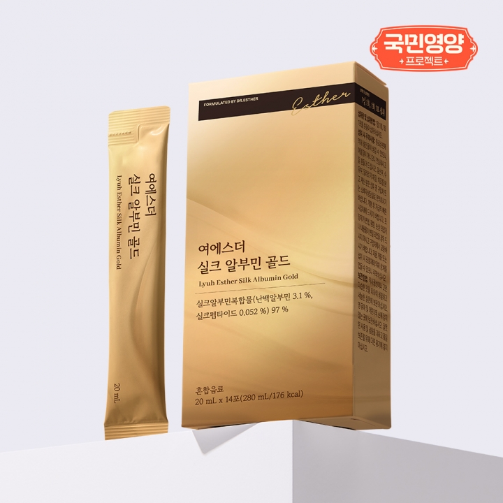 [국민영양] 여에스더 실크 알부민 골드
