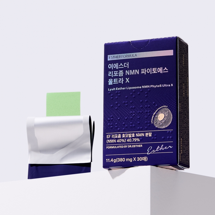 여에스더 리포좀 NMN(엔엠엔) 파이토에스 울트라 X 필름
