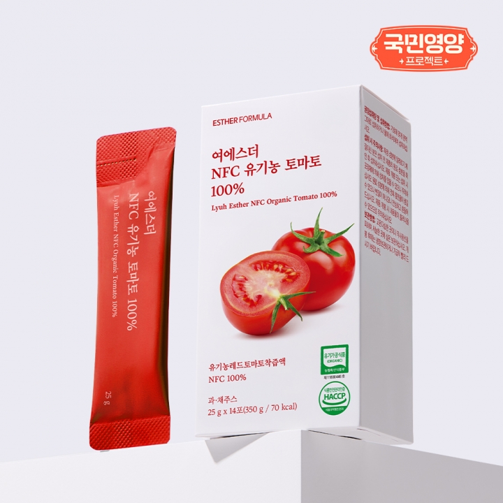 [국민영양] 여에스더 NFC 유기농 토마토 100%